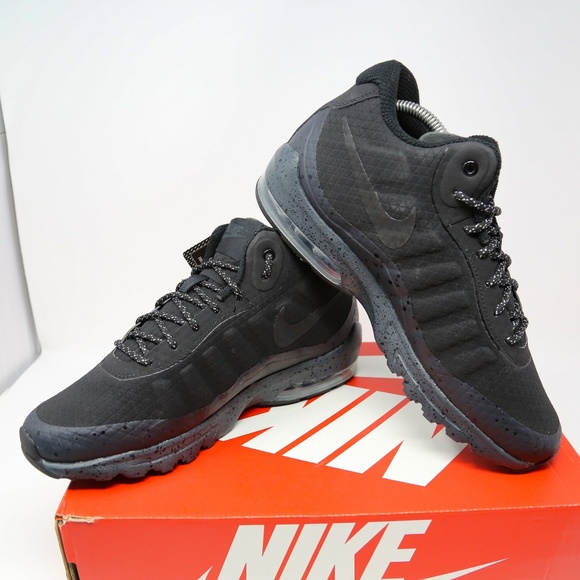 Nike Air Max Invigor Mid Black Running Shoes sz 8 - Picture 6 of 6